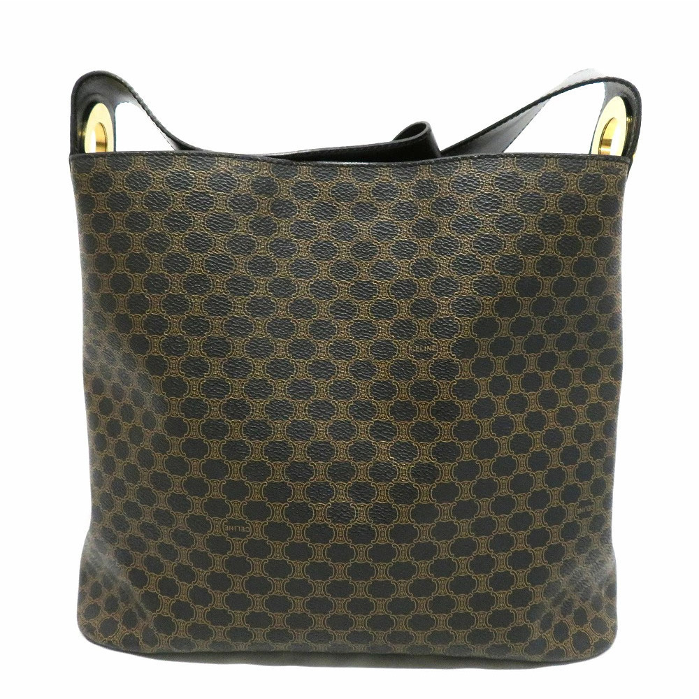 Celine Macadam One Shoulder Hobo Bag